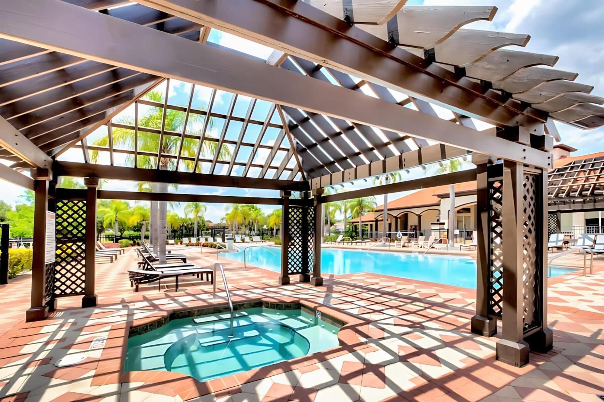 Family Resort - 6Br Mansion - Private Pool, Home Theater, Bbq And More キシミー エクステリア 写真