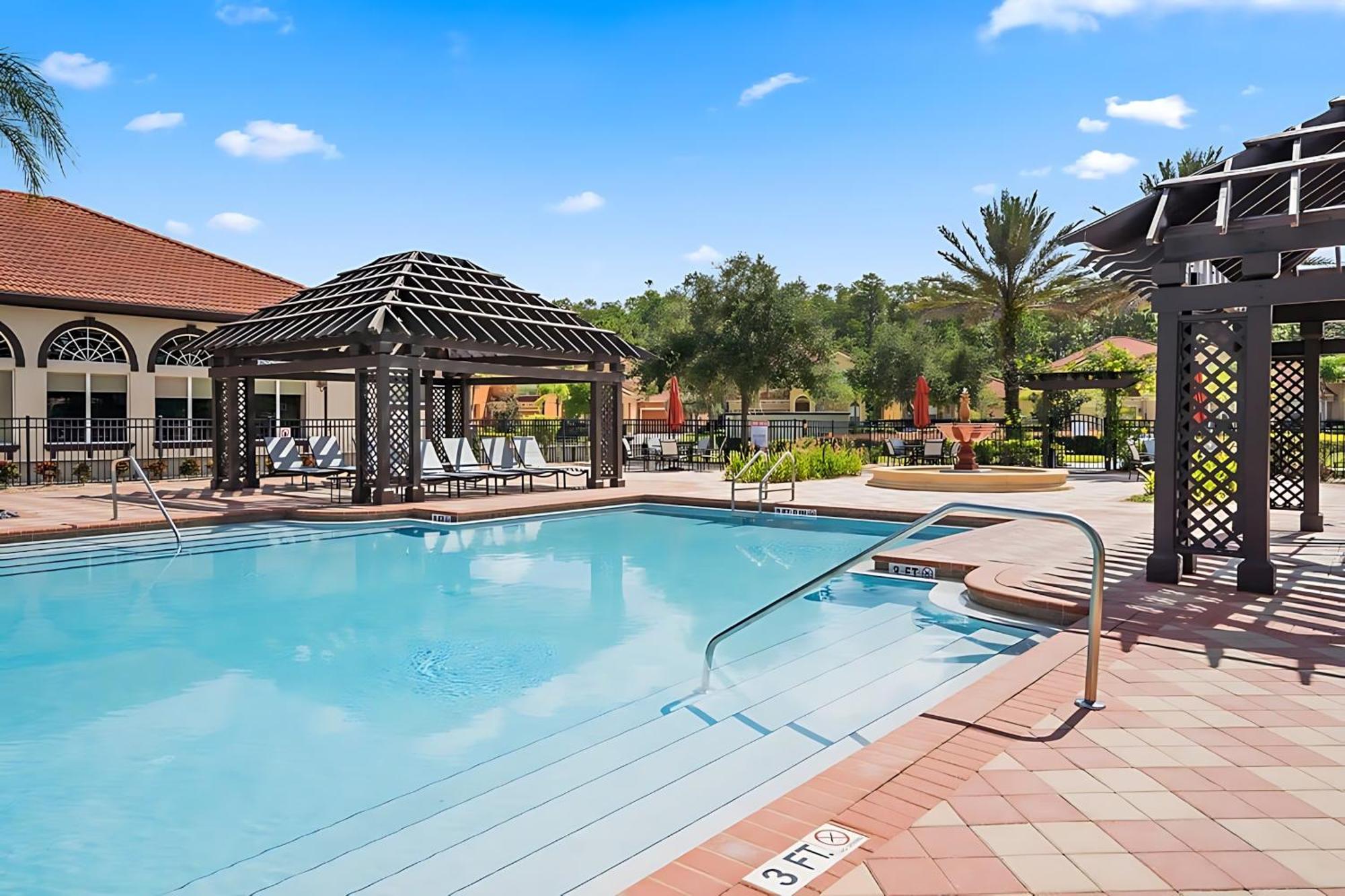 Family Resort - 6Br Mansion - Private Pool, Home Theater, Bbq And More キシミー エクステリア 写真