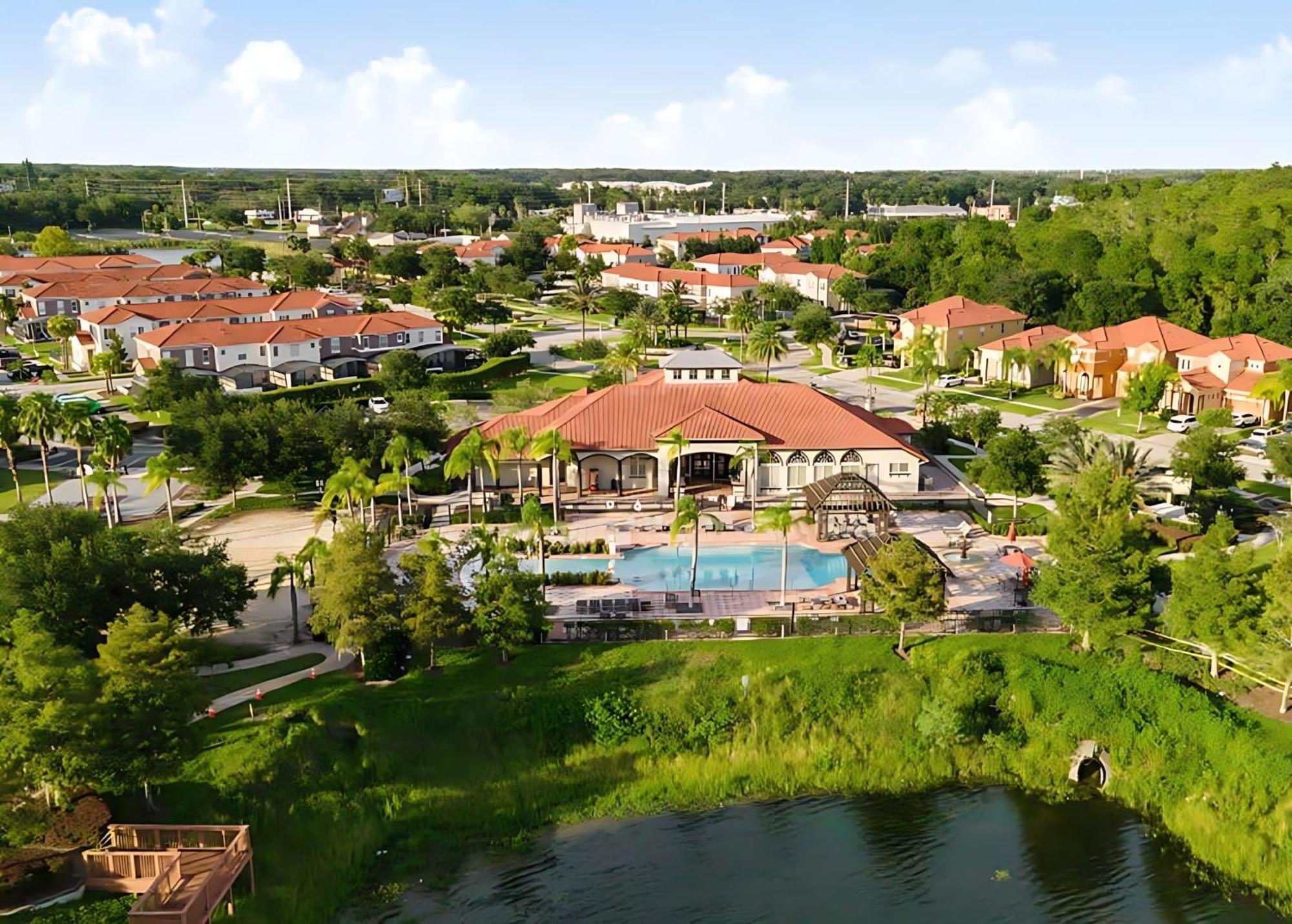 Family Resort - 6Br Mansion - Private Pool, Home Theater, Bbq And More キシミー エクステリア 写真