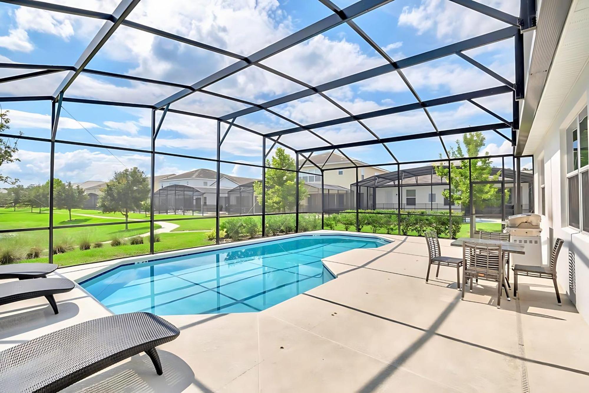 Family Resort - 6Br Mansion - Private Pool, Home Theater, Bbq And More キシミー エクステリア 写真