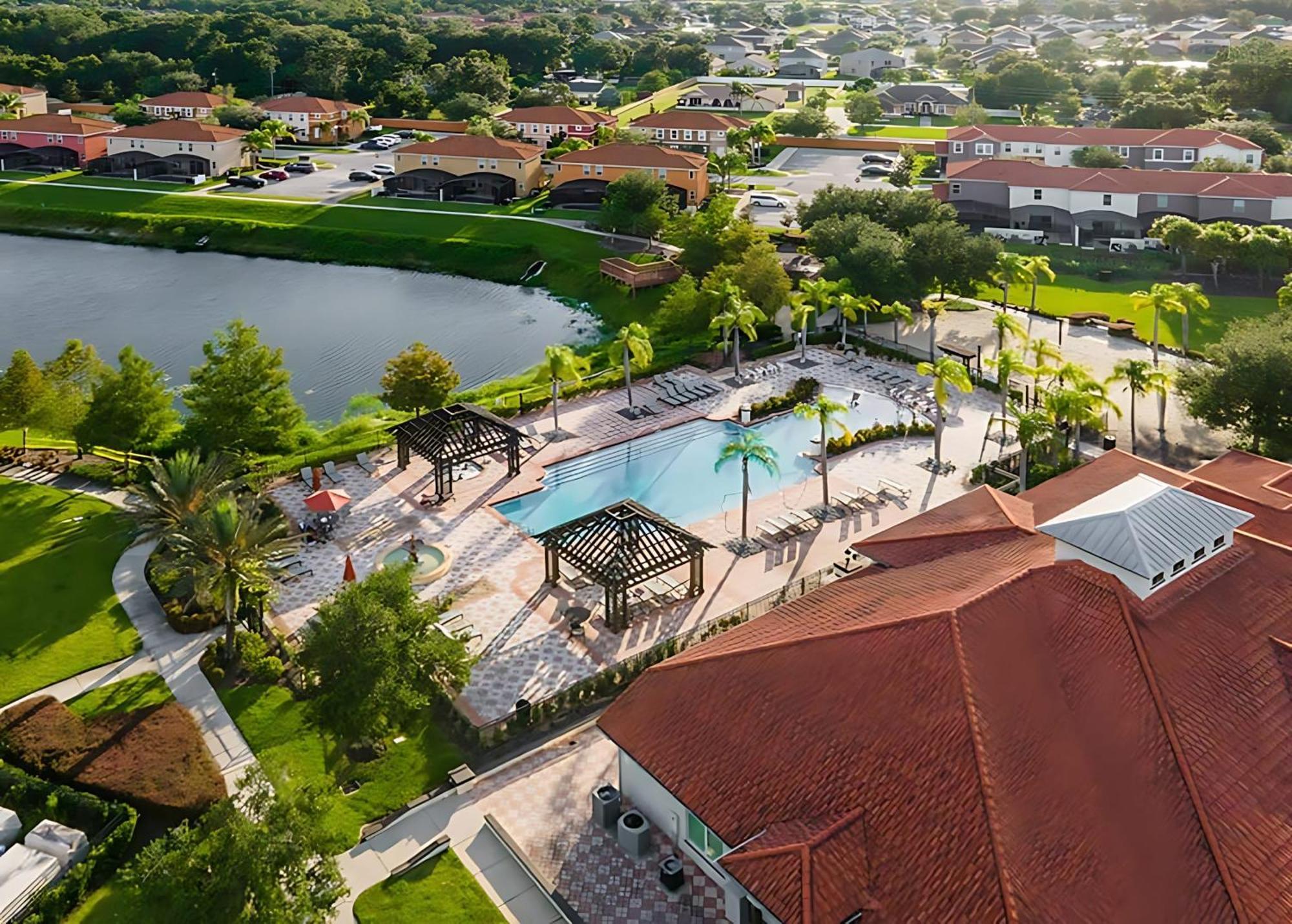 Family Resort - 6Br Mansion - Private Pool, Home Theater, Bbq And More キシミー エクステリア 写真